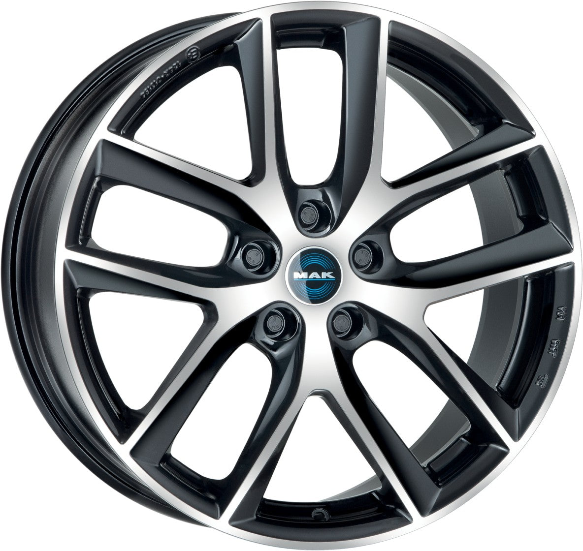 Mak Voltage black mirror 8.5x19 ET38 - LK5/114.3 ML64.1