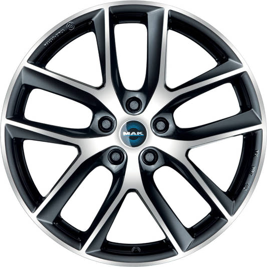 Mak Voltage black mirror Alufelge 8.5x19 Zoll ET38 LK 5x114.3 ML64.1