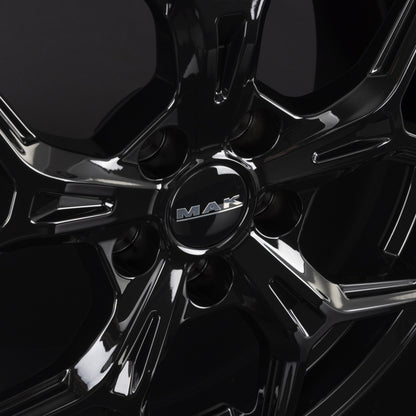 Mak Epica gloss black Alufelge 8x19 Zoll ET45 LK 5x114.3 ML76 – Bild 6