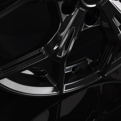 Mak Epica gloss black Alufelge 8x19 Zoll ET45 LK 5x114.3 ML76 – Bild 8