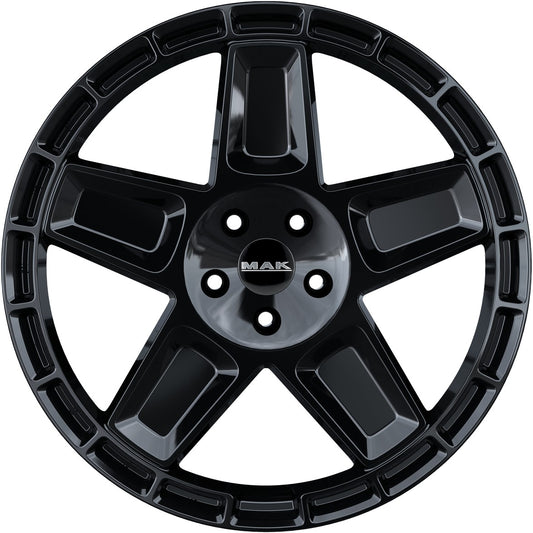 Mak Trek gloss black 9x20 ET30 - LK5/112 ML66.6