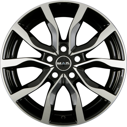 Mak Köln black mirror Alufelge 9x19 Zoll ET58 LK 5x112 ML57.1 – Bild 4