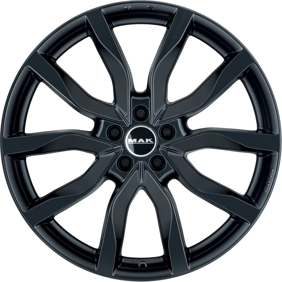 Mak Köln matt black 9x19 ET58 - LK5/112 ML57.1