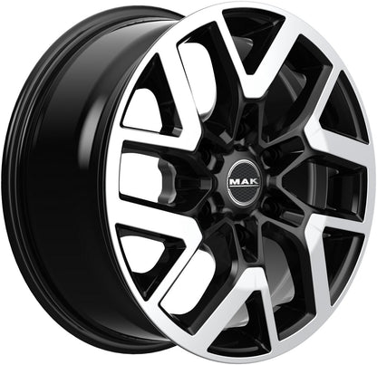 Mak Gravel black mirror 6.5x16 ET50 - LK6/120 ML74.5
