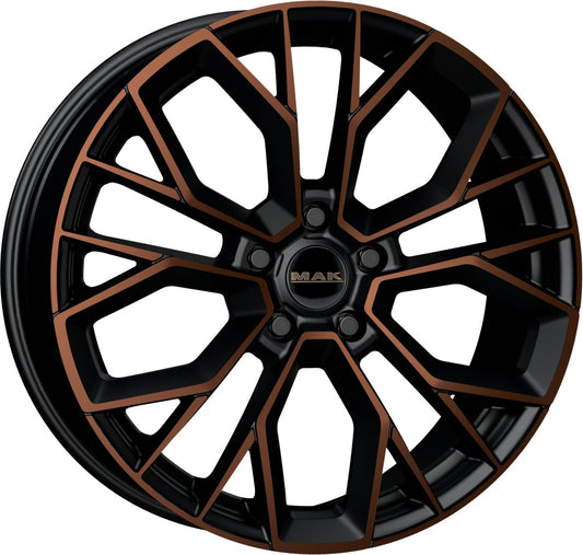 Mak Stilo black & bronze 7.5x18 ET50 - LK5/112 ML76