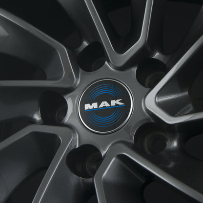 Mak Solar gloss gun metallic Alufelge 9.5x20 Zoll ET45 LK 5x114.3 ML64.1 – Bild 7