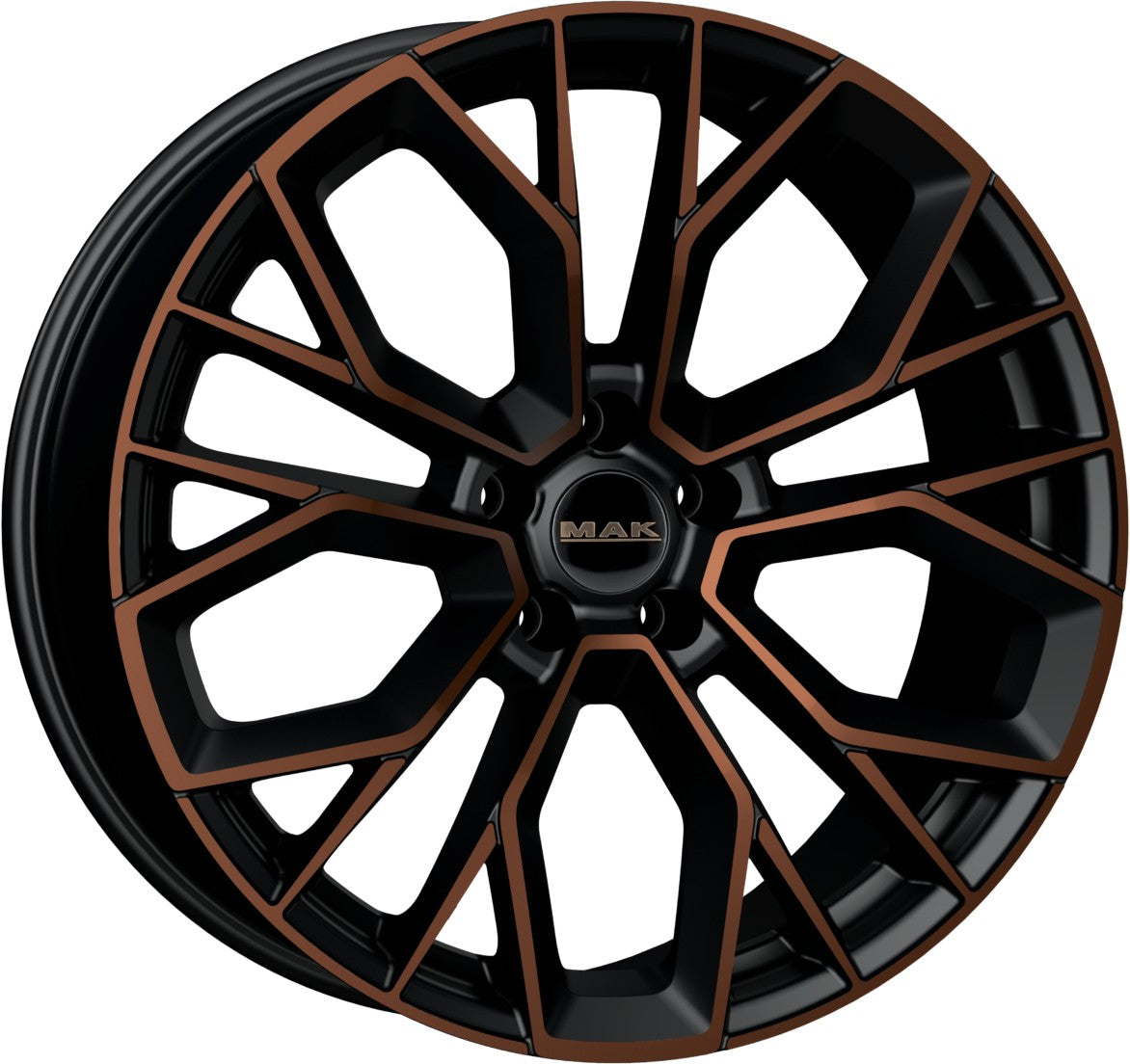 Mak Stilo-D black & bronze 10x21 ET38 - LK5/112 ML66.6