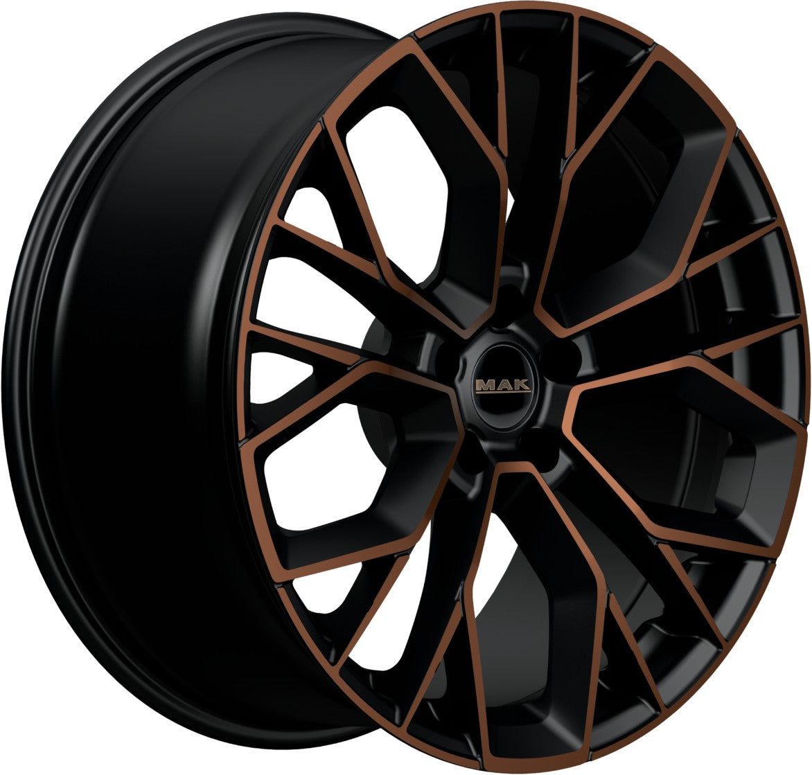 Mak Stilo-D black & bronze 10x21 ET38 - LK5/112 ML66.6