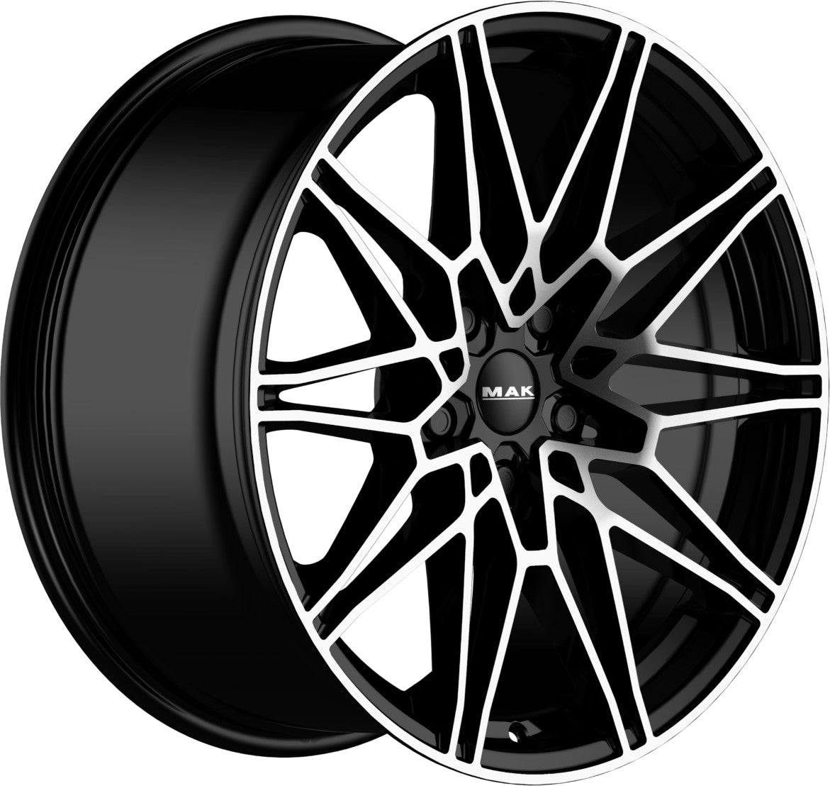 Mak Koenig-D black mirror 9.5x19 ET20 - LK5/112 ML66.6
