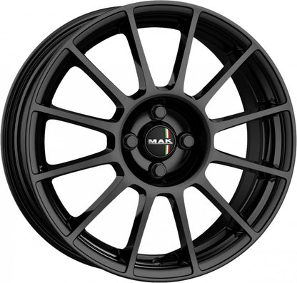 Mak Havalon gloss black Alufelge 7x17 Zoll ET35 LK 4x98 ML58.1