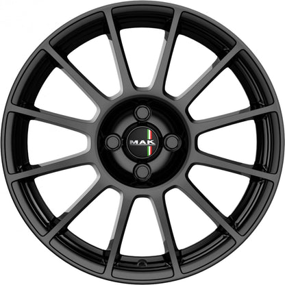 Mak Havalon gloss black Alufelge 7x17 Zoll ET35 LK 4x98 ML58.1 – Bild 2