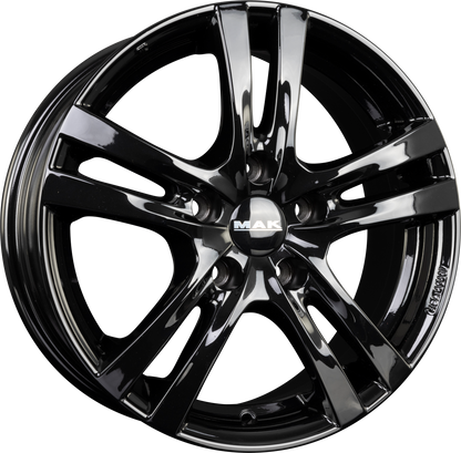 Mak Zenith gloss black Alufelge 5x15 Zoll ET38 LK 4x100 ML60.1 – Bild 5