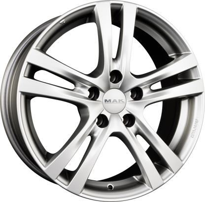 Mak Zenith matt titan Alufelge 6.5x15 Zoll ET25 LK 4x108 ML65.1 – Bild 5