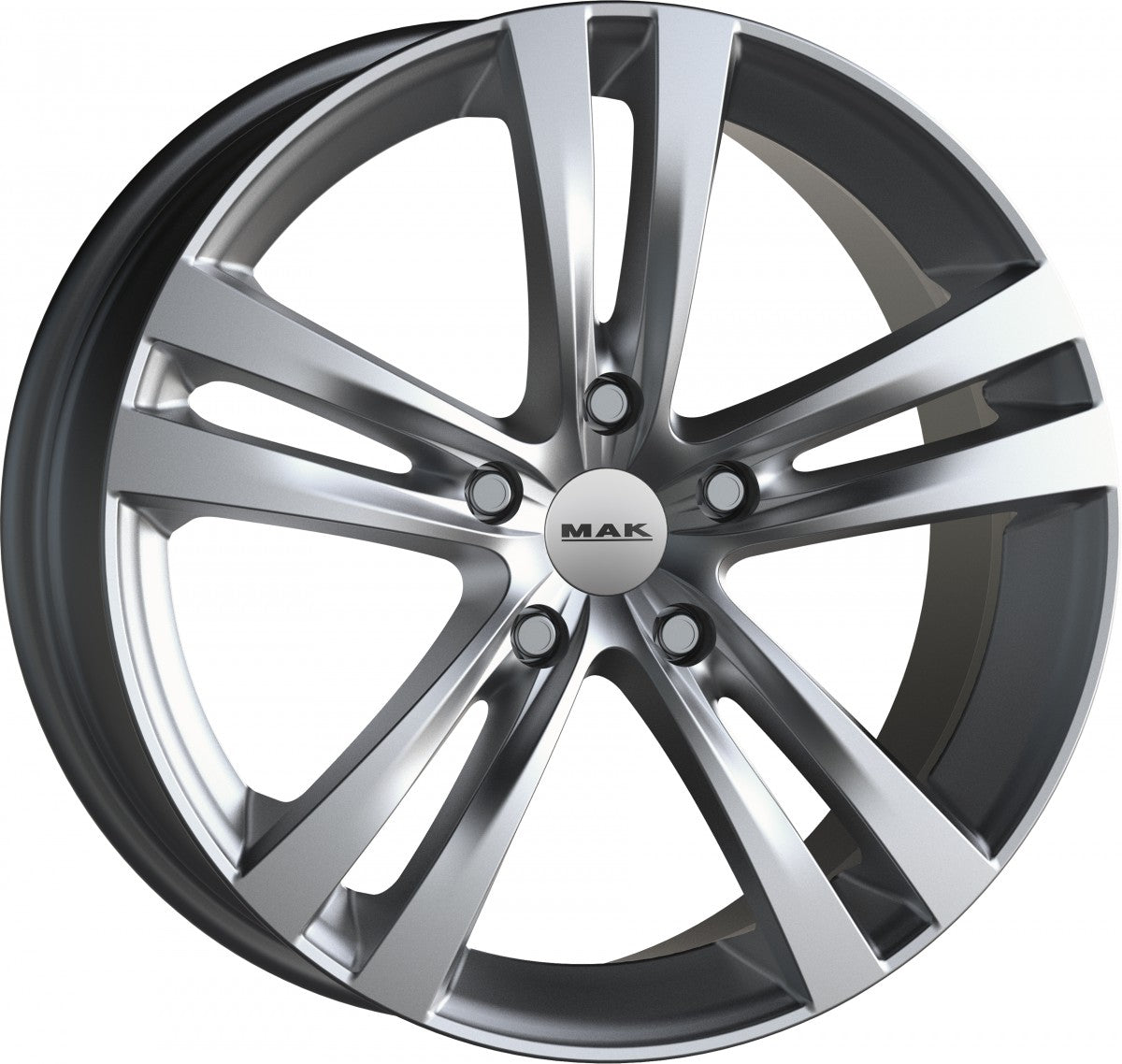 Mak Zenith matt titan 6.5x16 ET35 - LK5/100 ML72