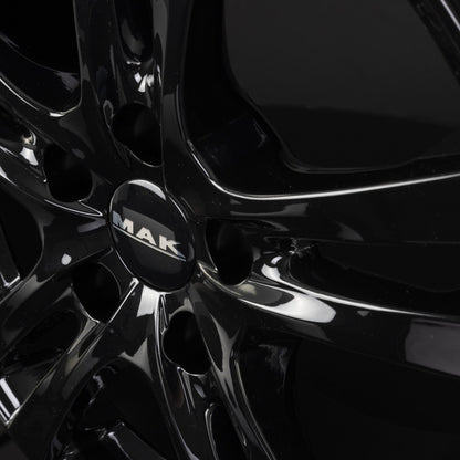 Mak Zenith gloss black Alufelge 8x17 Zoll ET42 LK 5x112 ML76 – Bild 6