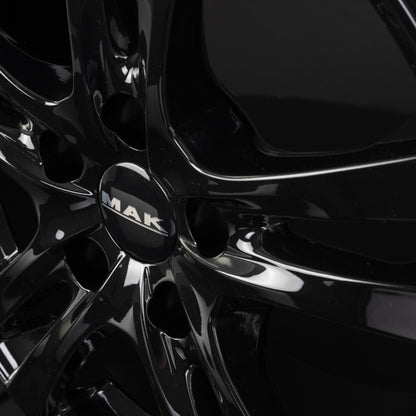 Mak Zenith gloss black Alufelge 8x17 Zoll ET45 LK 5x120 ML72.6 – Bild 6
