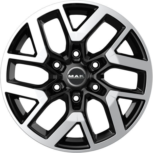 Mak Gravel black mirror 7.5x19 ET50 - LK6/139.7 ML95.1