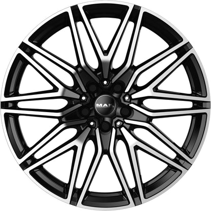 Mak Sturm black mirror Alufelge 9.5x21 Zoll ET25 LK 5x120 ML66.6 – Bild 2