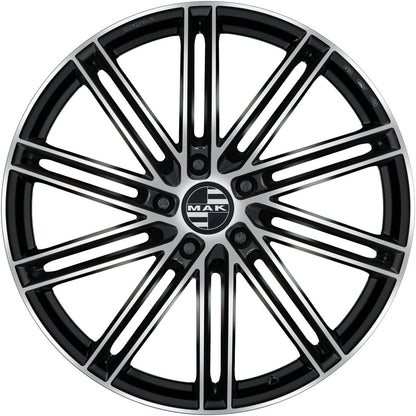 Mak Leipzig black mirror 8.5x20 ET35 - LK5/130 ML66.45