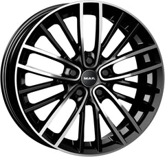 Mak Chelsea black mirror Alufelge 7.5x18 Zoll ET49 LK 5x112 ML66.6