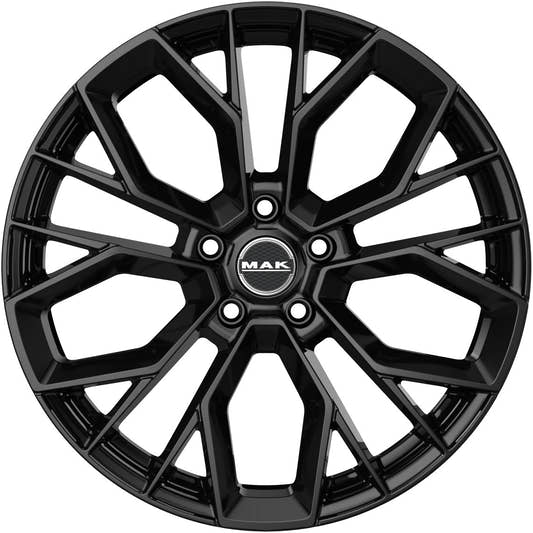 Mak Stilo gloss black 9x22 ET42 - LK5/108 ML63.4