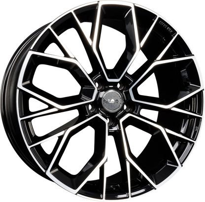 Mak Stilo black mirror Alufelge 10x22 Zoll ET19 LK 5x112 ML66.45 – Bild 5