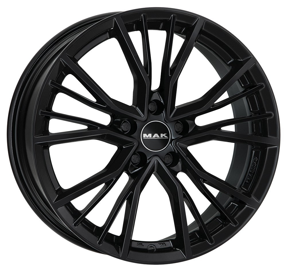 Mak Union gloss black 8x18 ET45 - LK5/112 ML57.1