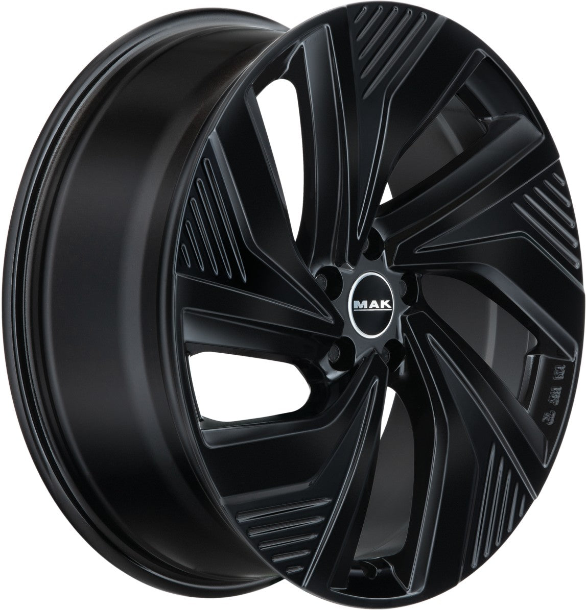 Mak Electra gloss black 9x20 ET35 - LK5/112 ML57.1
