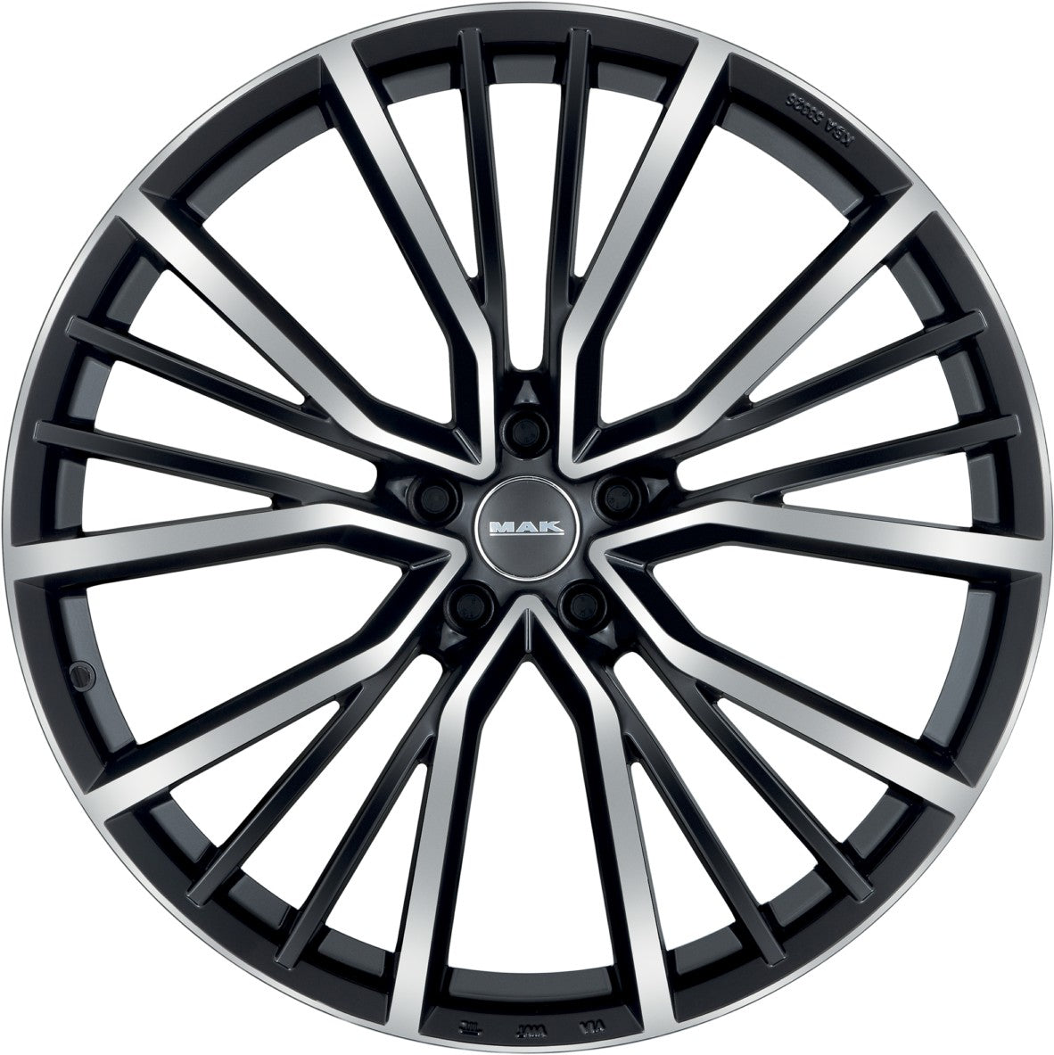 Mak Union black mirror 8.5x19 ET39 - LK5/112 ML66.45