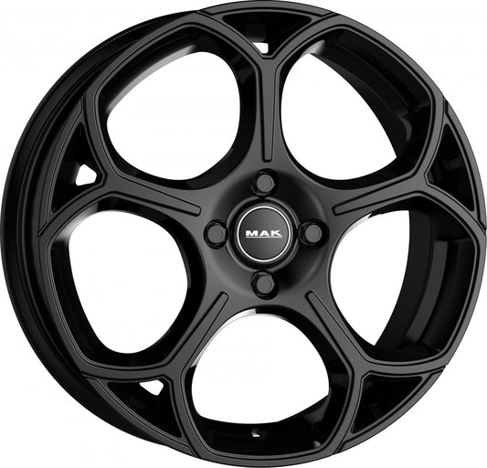Mak Monza gloss black 7x18 ET35 - LK4/108 ML65.1