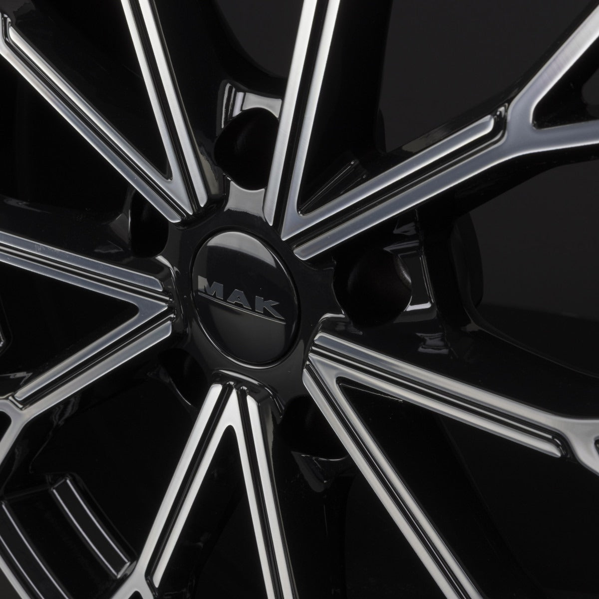 Mak Asphalt black mirror Alufelge 8.5x19 Zoll ET46 LK 5x112 ML66.45 – Bild 6