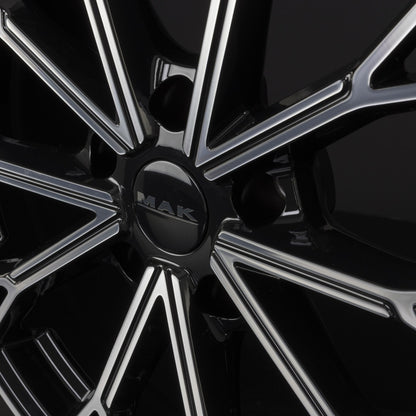 Mak Asphalt black mirror Alufelge 8.5x19 Zoll ET46 LK 5x112 ML66.45 – Bild 6