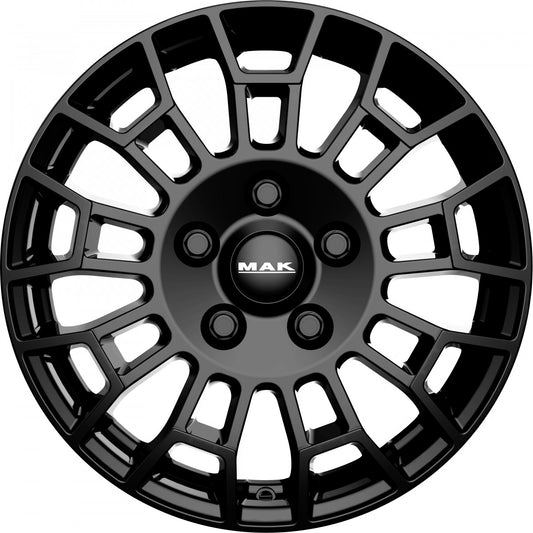 Mak Nomad gloss black 7x17 ET45 - LK5/118 ML71.1