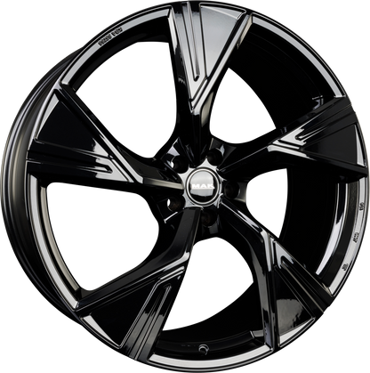 Mak Stark gloss black Alufelge 10x23 Zoll ET37 LK 5x108 ML63.4 – Bild 5