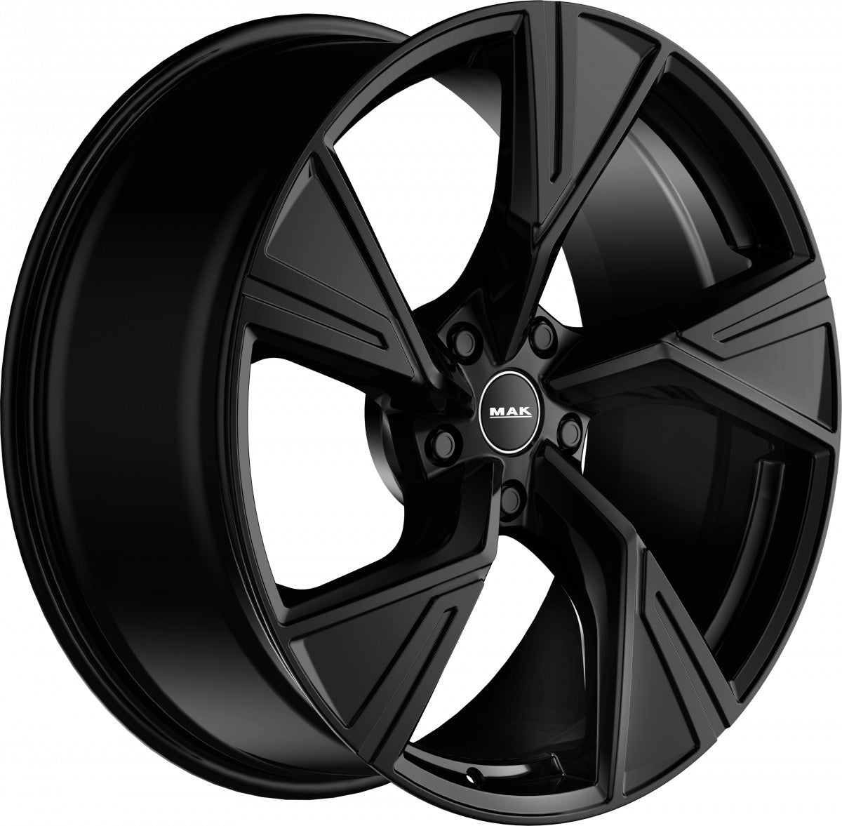 Mak Stark gloss black 10x23 ET37 - LK5/108 ML63.4