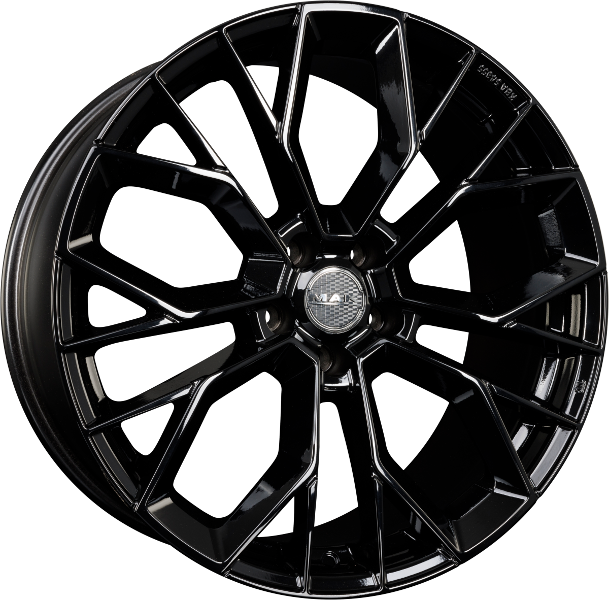 Mak Stilo-D gloss black Alufelge 11.5x22 Zoll ET60 LK 5x130 ML71.6 – Bild 5