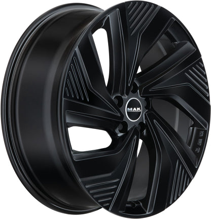 Mak Electra gloss black 8.5x21 ET40 - LK5/112 ML57.1