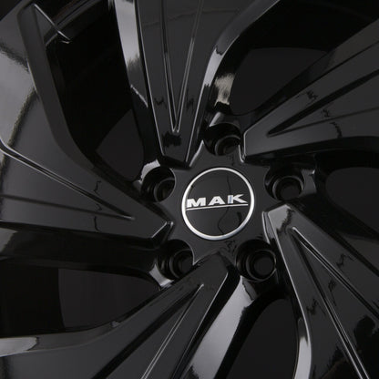 Mak Electra gloss black Alufelge 8.5x21 Zoll ET40 LK 5x112 ML57.1 – Bild 7