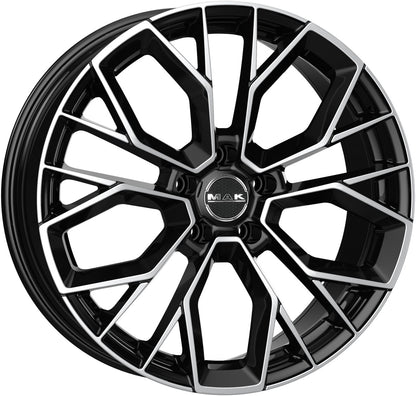 Mak Stilo black mirror Alufelge 8.5x19 Zoll ET38 LK 5x112 ML57.1