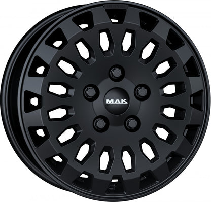 Mak Overland matt black 7x17 ET51 - LK5/120 ML65.1