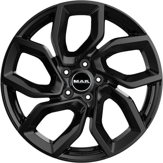 Mak Apollo gloss black 6.5x16 ET34 - LK4/98 ML58.1