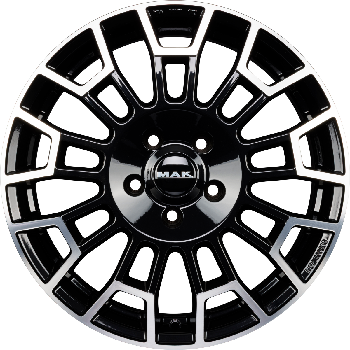 Mak Nomad black mirror Alufelge 7.5x18 Zoll ET42 LK 5x130 ML84.1 – Bild 4