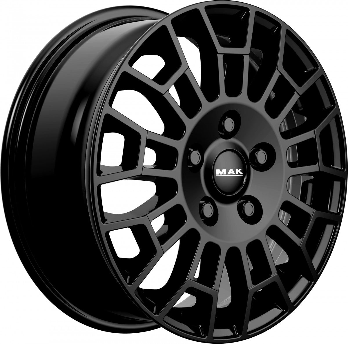 Mak Nomad gloss black 7.5x18 ET58 - LK5/118 ML71.1
