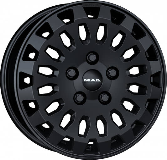 Mak Overland matt black 8x18 ET53 - LK5/118 ML71.1