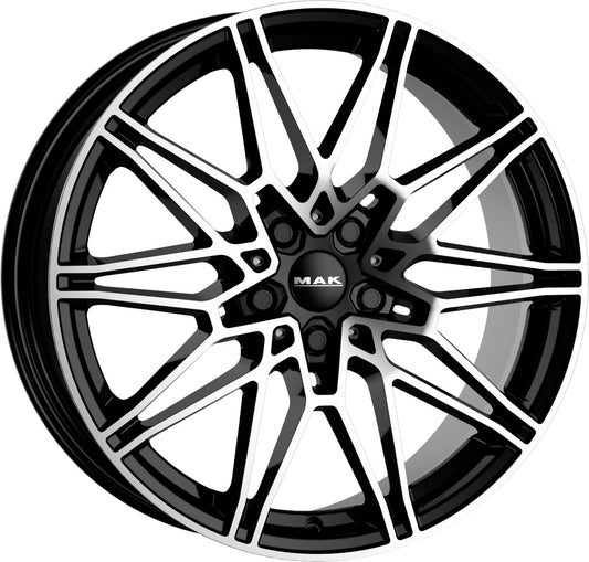 Mak Koenig black mirror 7.5x17 ET43 - LK5/120 ML72.6