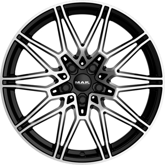 Mak Koenig black mirror 7.5x17 ET43 - LK5/120 ML72.6
