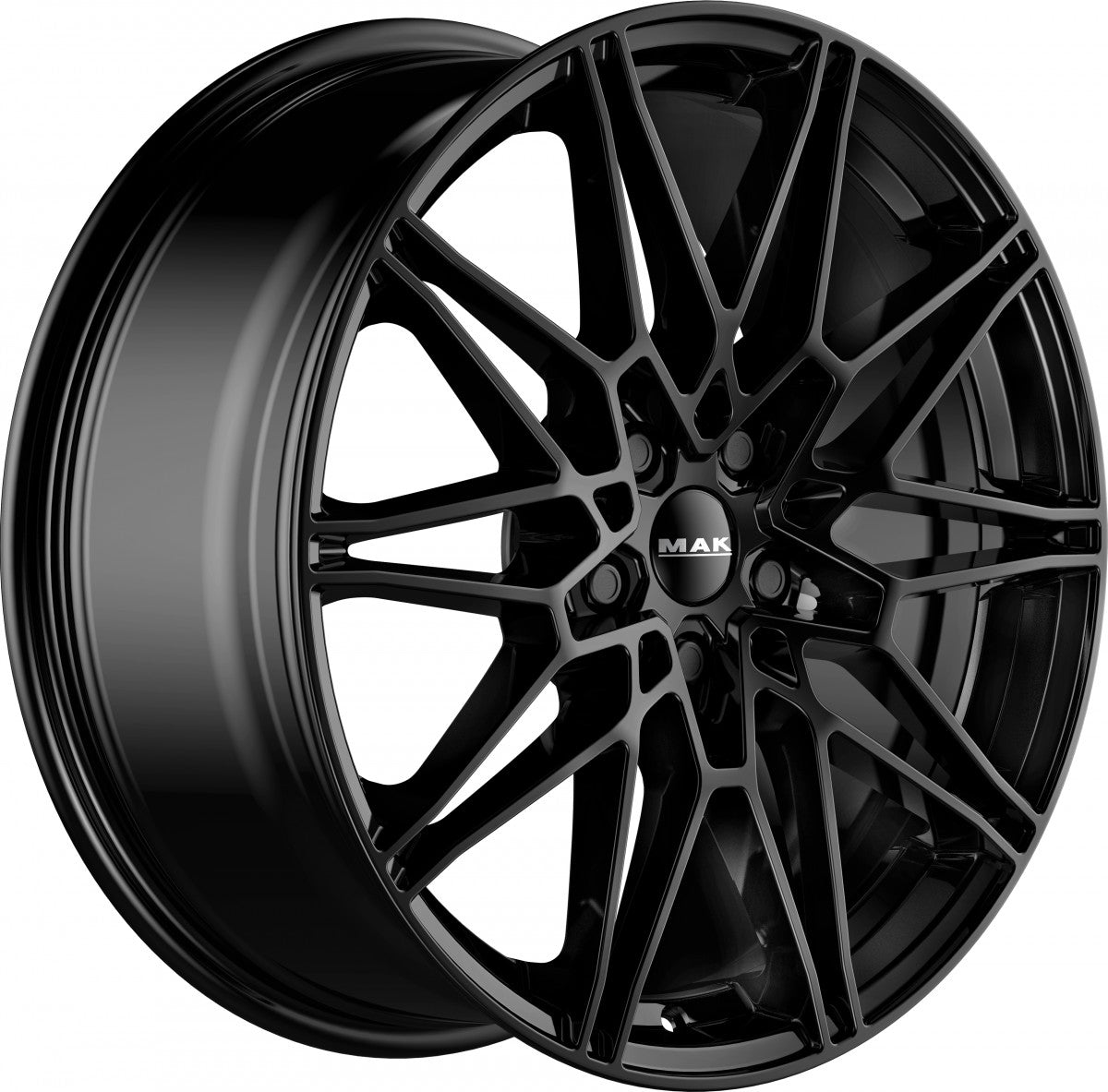 Mak Koenig gloss black 7.5x17 ET26 - LK5/112 ML66.6