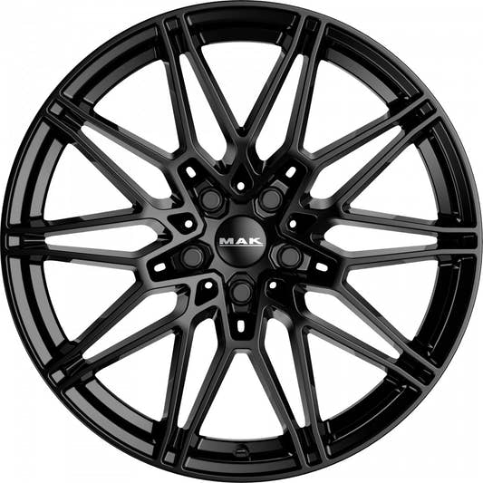 Mak Koenig gloss black 8x17 ET43 - LK5/120 ML72.6