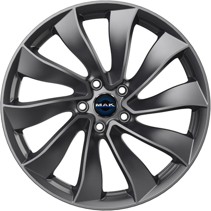 Mak Solar gloss gun metallic 8.5x19 ET38 - LK5/114.3 ML64.1