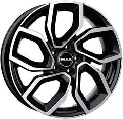 Mak Apollo black mirror Alufelge 6x15 Zoll ET21 LK 4x108 ML65.1